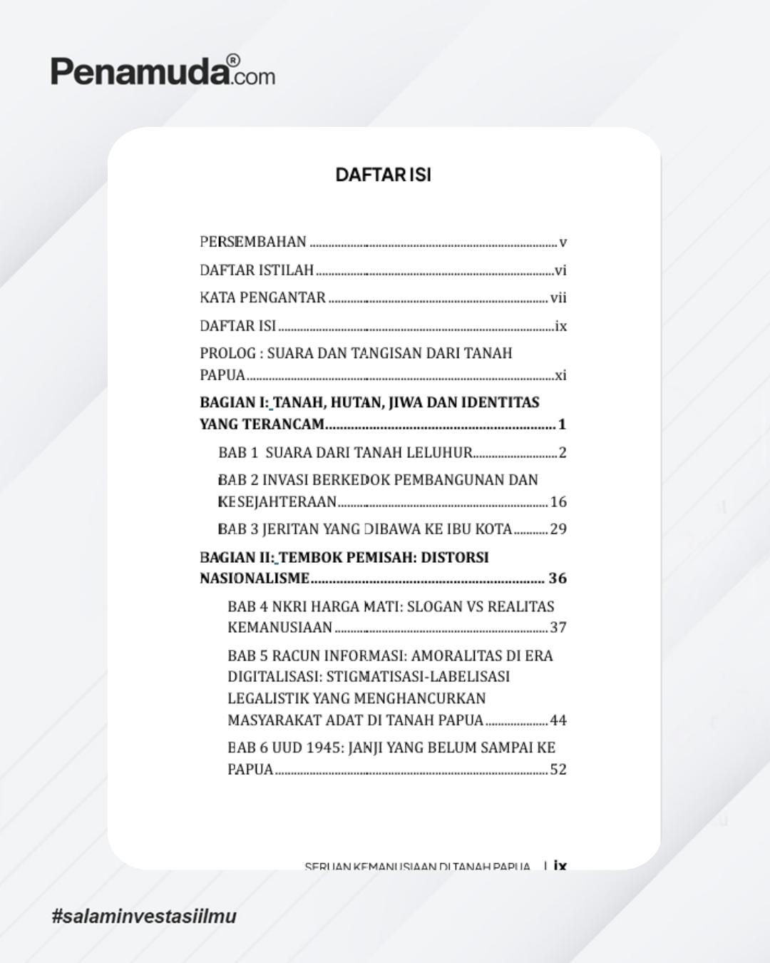 SERUAN KEMANUSIAAN DI TANAH PAPUA (DEMI MEMBANGUN SOLIDARITAS PERJUANGAN KOMUNITAS MASYARAKAT ADAT) - Image 5