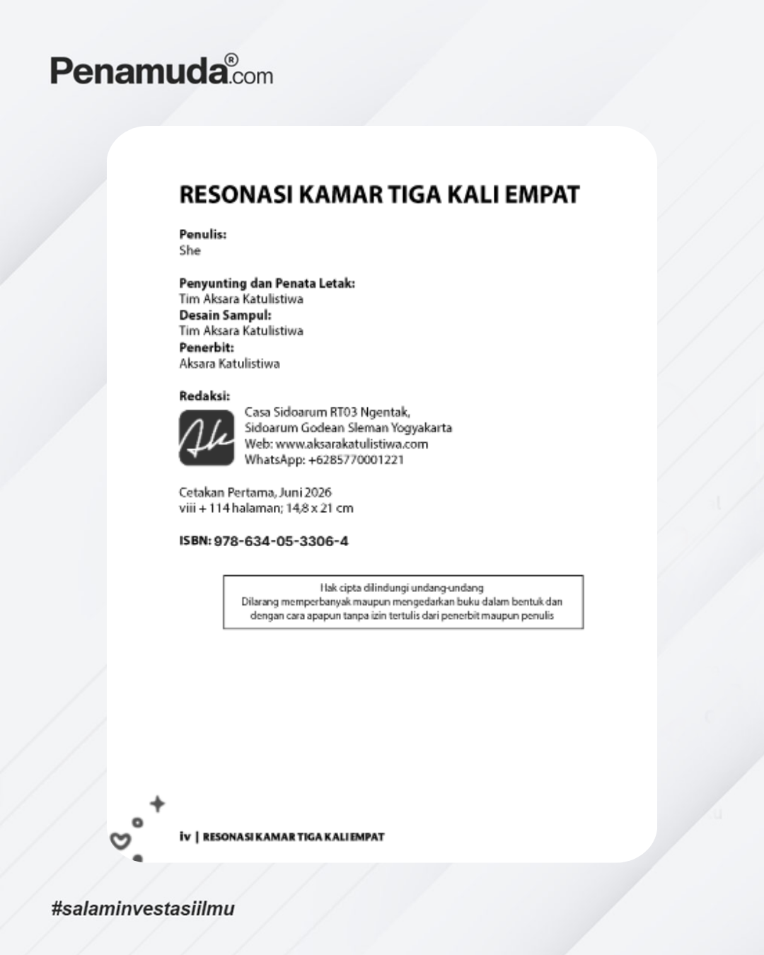 RESONASI KAMAR TIGA KALI EMPAT - Image 4