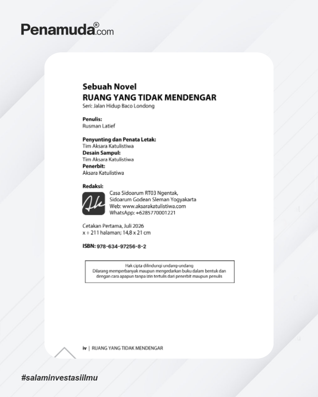 RUANG YANG TIDAK MENDENGAR - Image 4