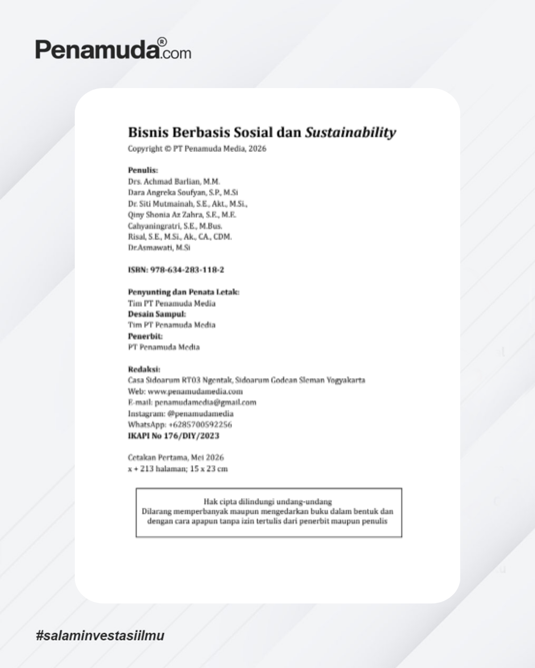 BISNIS BERBASIS SOSIAL DAN SUSTAINABILITY - Image 4