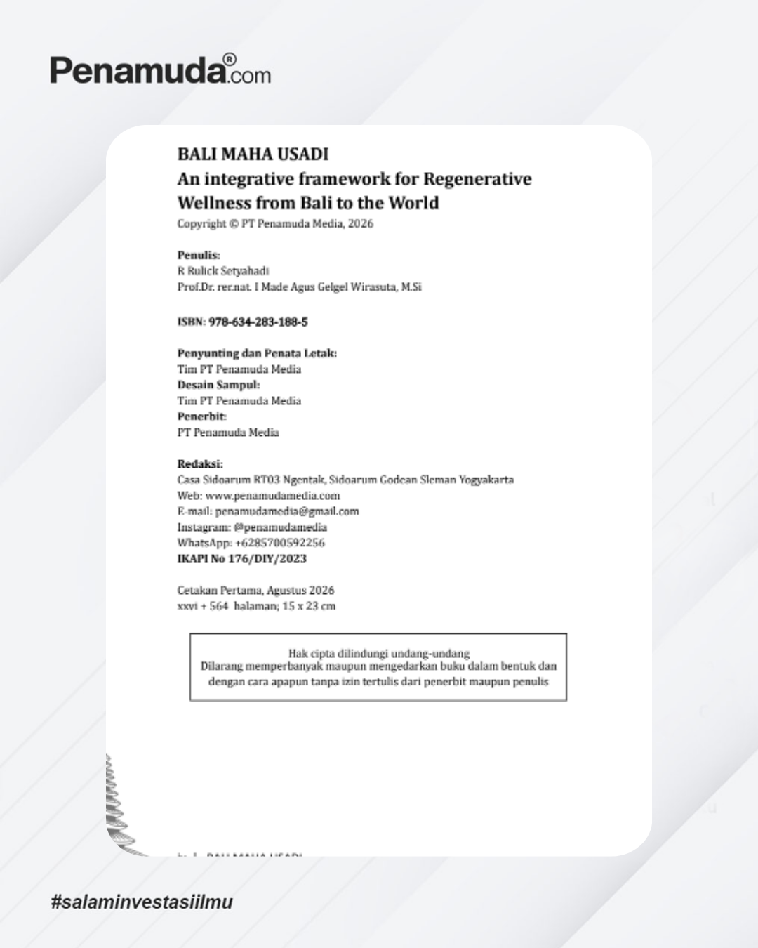 BALI MAHA USADI AN INTEGRATIVE FRAMEWORK FOR REGENERATIVE WELLNESS FROM BALI TO THE WORLD - Gambar 4