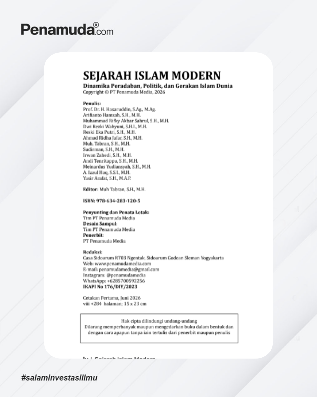 SEJARAH ISLAM MODERN DINAMIKA PERADABAN, POLITIK, DAN GERAKAN ISLAM DUNIA - Image 4