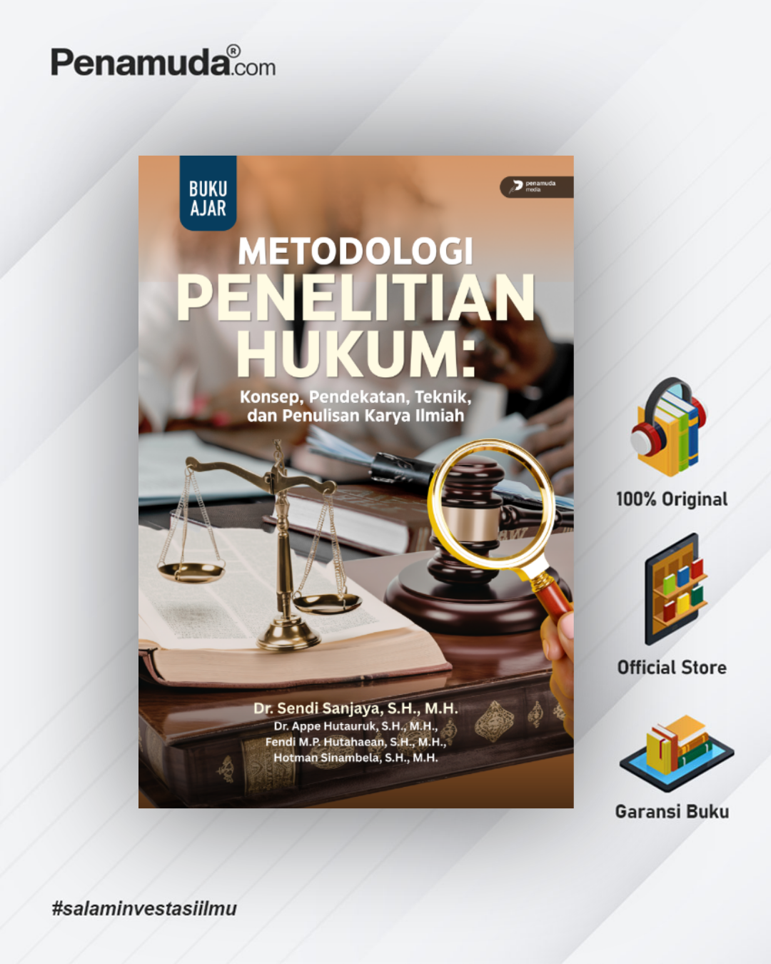 METODOLOGI PENELITIAN HUKUM KONSEP, PENDEKATAN, TEKNIK, DAN PENULISAN KARYA ILMIAH